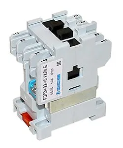 Electromagnetic intermediate relay REP34-31-10 UHL4 B 24V/50Hz 10A 3NO+1NC IP00 Elektrotekhnik ET040163