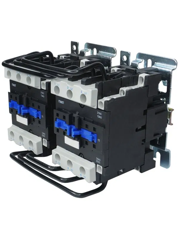 Electromagnetic reversing contactor PML-4500 UHL4 B 63A 110V AC 2NC+2NO IP00 without relay Elektrotekhnik ET190280