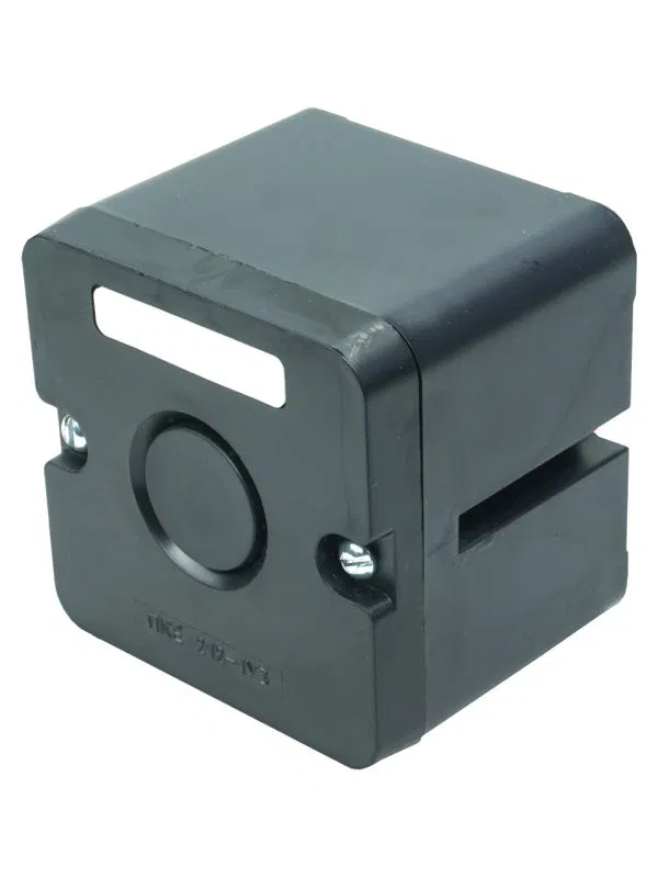 PC Control Post PKE 212-1 U3 10A 660V 1 element surface mounted IP40 black cylinder Elektrotekhnik ET519067