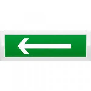 Security and fire light annunciator (sign) 12V; 17mA; IP41; KRISTALL-12 "Arrow left" Electrotechnics and Automation 235470