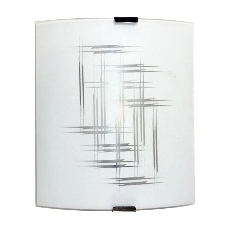 Luminaire NBB 21-60 M21 "Elegant" 210x245 matte white/metal stamp clips (ind. pack.) Eletekh 1005205665