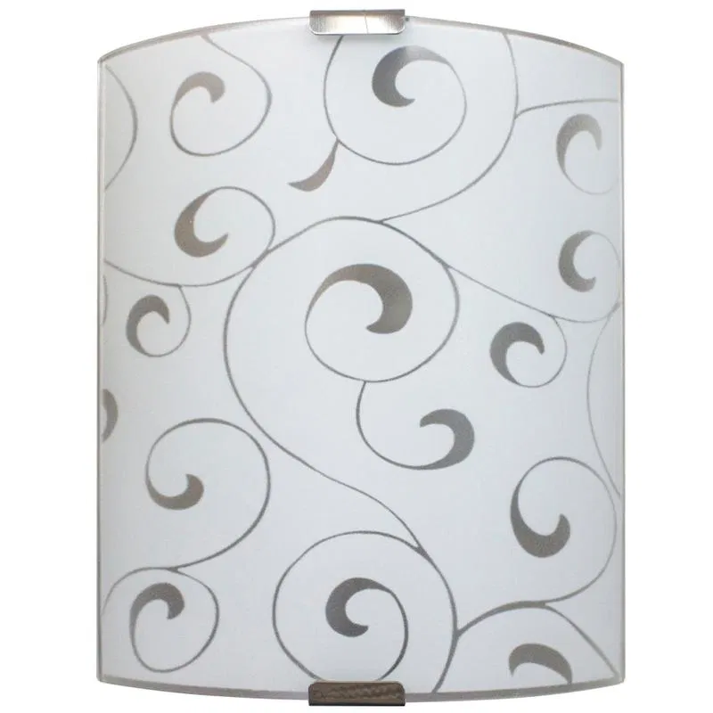 Luminaire NBB 21-60 M21 "Morocco" 210x245 matte white/metal stamp clips (ind. pack.) Eletekh 1005205670