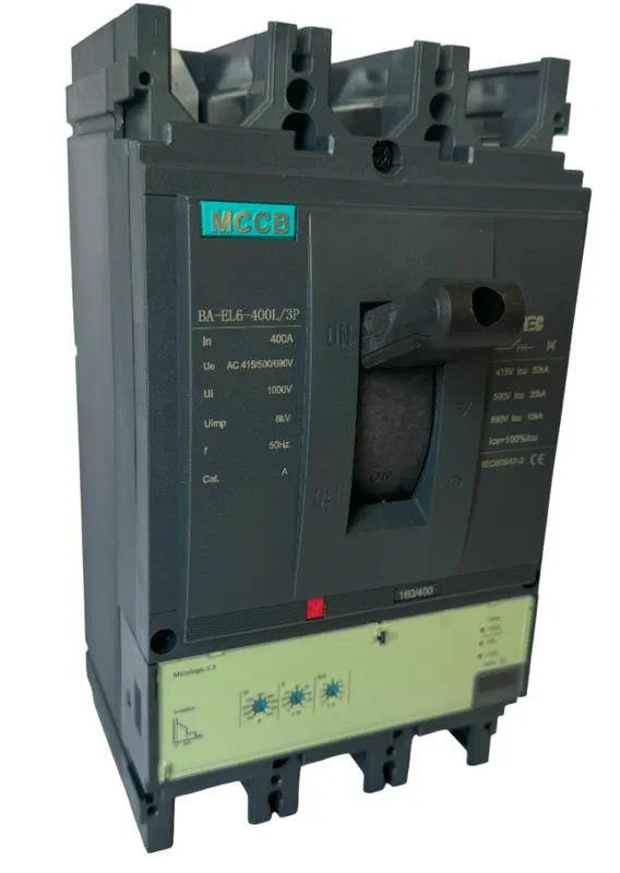 Выключатель автоматический MCCB BA-EL6-400L/3P 400А (электронный Micrologic 2.3 ICU:50KA) ELTEC 1223400