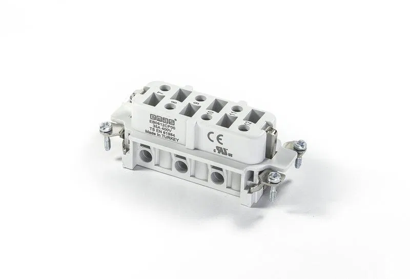 Гнездо 12 полюсов 35А (7-12) EMAS EB0612CP00