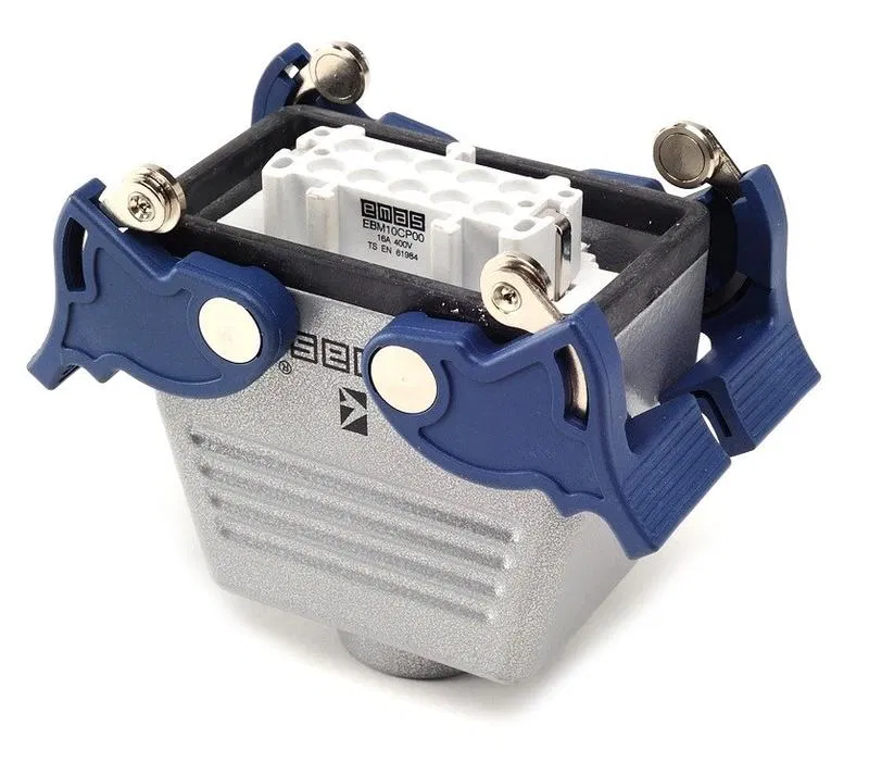 Розетка 4-фиксатора 10п 16А EMAS EBM10PU34
