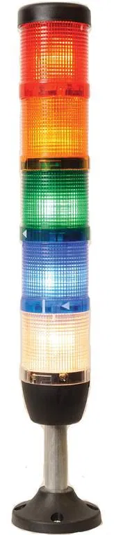 50mm 24V 闪光信号灯柱 FLESH 红/黄/绿/白/蓝 EMAS IK55F024XM03