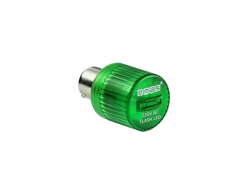 Stroboscope FLESH 220VAC green EMAS IKMF220Y