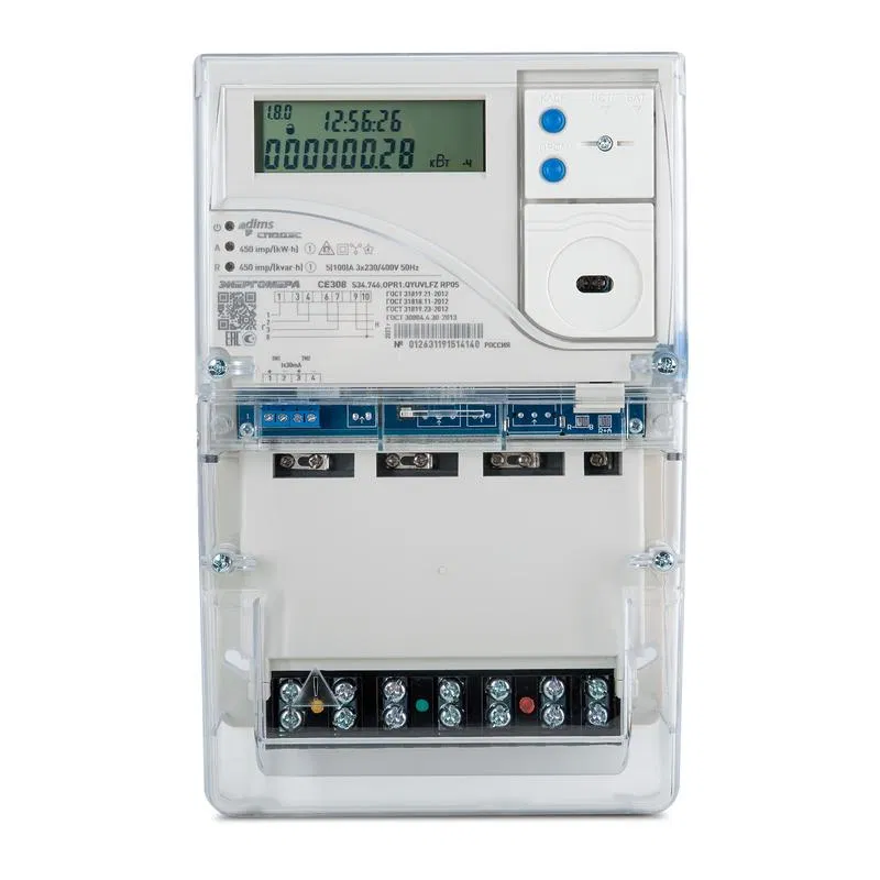 Счетчик CE308 S34.746.OG.QYUVLFZ GS04 SPDs GSM 2G+4G 3ф многотариф. Энергомера 101005007013424