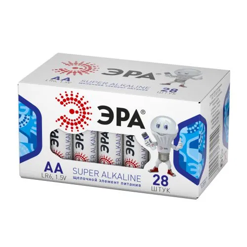 碱性电池 AA/LR6 LR6-28 box (28个/盒) Era Б0002910