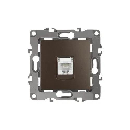 Розетка телефонная Эра12 12-3105-13 RJ11 IP20 бронз. Эра Б0019343