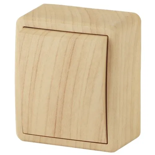 Переключатель 1-кл. ОП Эра Эксперт 10А IP20 11-1203-11 250В 10AX сосна Эра Б0020662