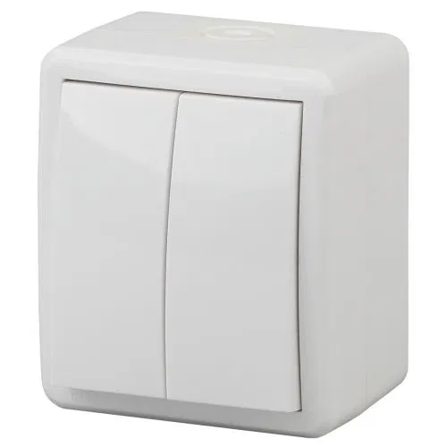 2-way Switch OP Era Expert 10A IP54 11-1404-01 250V 10AX white Era B0020675