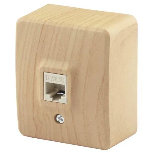 Computer socket OP Expert RJ45 11-3203-11 IP20 pine Era B0020732
