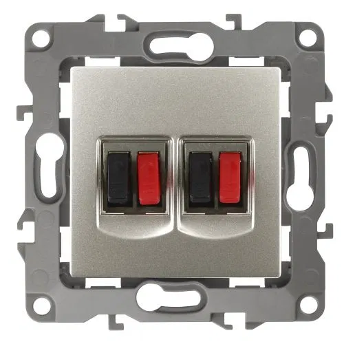 Audio socket 2mod. 12-3112-15 pearl ERA Б0027470