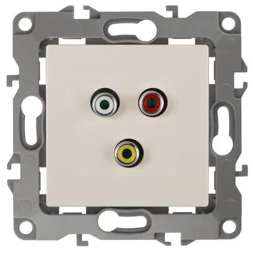 Розетка 12-3113-02 RCA сл. кость ЭРА Б0027472
