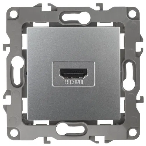 HDMI socket 12-3114-03 aluminum ERA Б0027483