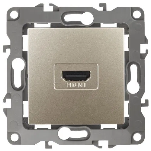 Socket 12-3114-04 HDMI champagne ERA B0027484