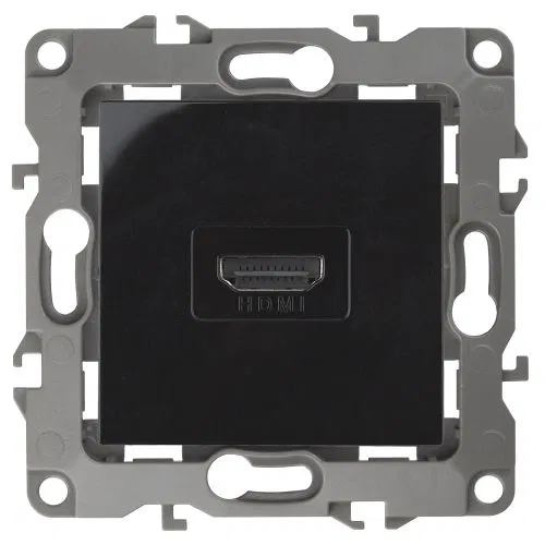 HDMI socket 12-3114-06 black ERA Б0027486