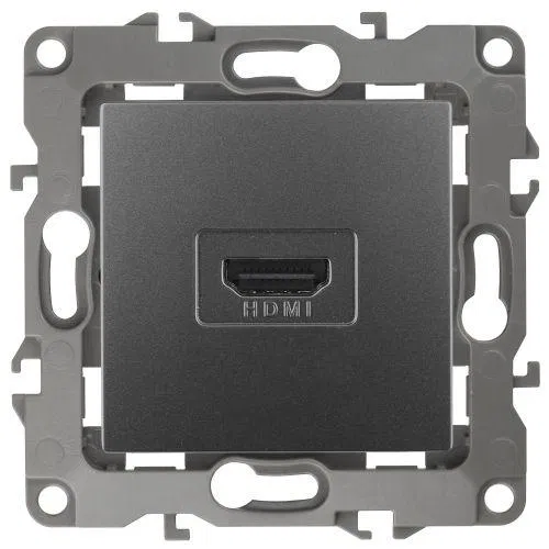 Socket 12-3114-12 HDMI graphite ERA Б0027487
