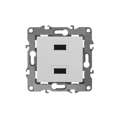 USB charger 12-4110-01 5V-2100mA white ERA Б0027491
