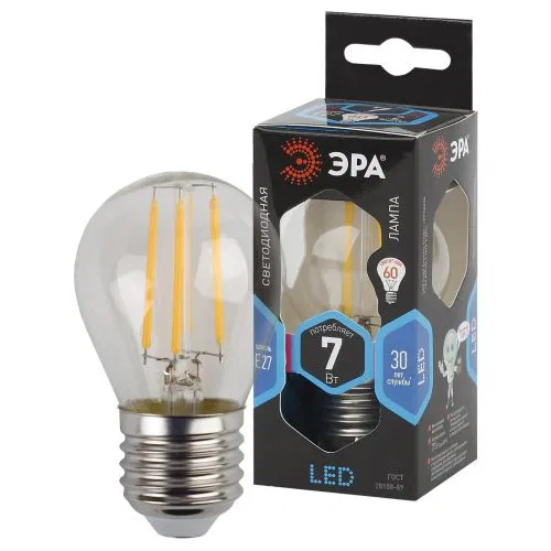 LED filament lamp F-LED P45-7w-840-E27 Era Б0027949