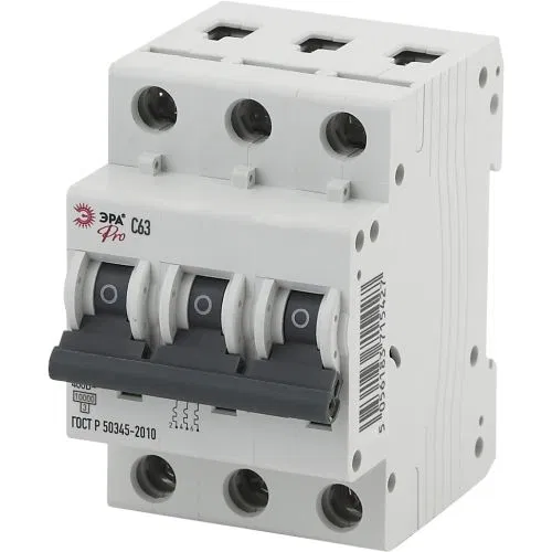 Modular automatic switch 3p C 63A VA47-100 Pro NO-901-36 ERA Б0031797