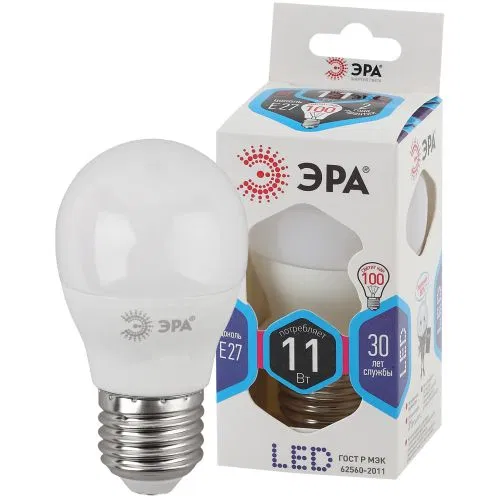 LED 灯泡 P45-11W-840-E27 球形 880lm Era B0032989
