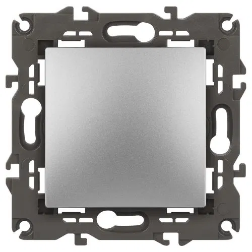 Elegance 1-way cross switch 14-1108-03 10A IP20 250V 10AX aluminum mechanism Era Б0034259
