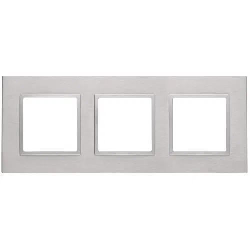 3-way frame 14-5203-03 metal Elegance alum.+alum. ERA B0034553