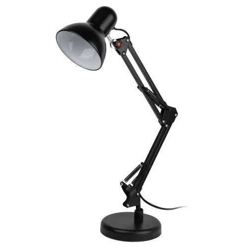 N-214-E27-40W-BK table lamp black ERA Б0035068
