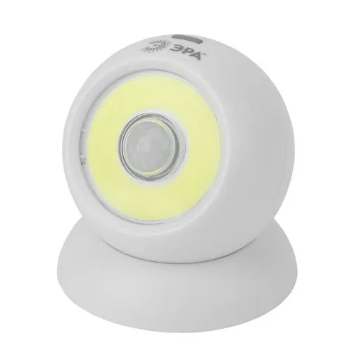 SB-802 flashlight with motion sensor Sfera-2 COB 3xAAA 360g magnetic card (20/80/336) ERA Б0036608