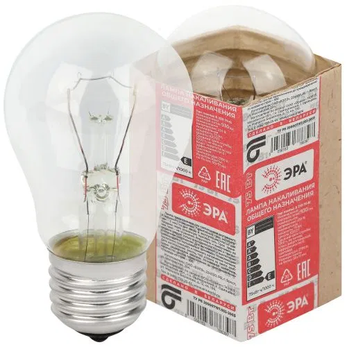 Incandescent lamp A50 75-230-E27 75W pear-shaped E27 230V ERA Б0039119