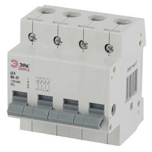 Load switch 4p 40A VN-29 SIMPLE-mod-69 ERA Б0039259