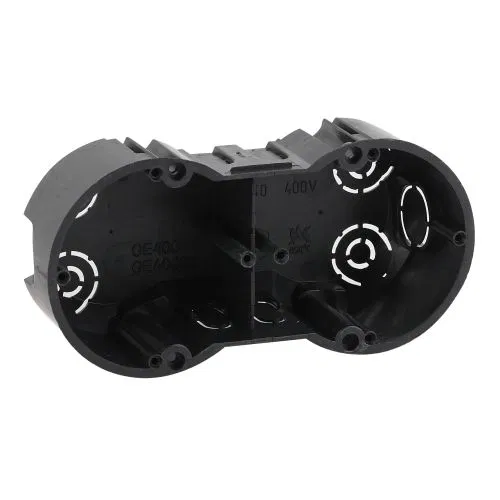 2-gang mounting box KUT 141x70x45mm for hard walls screw IP20 Era B0047213