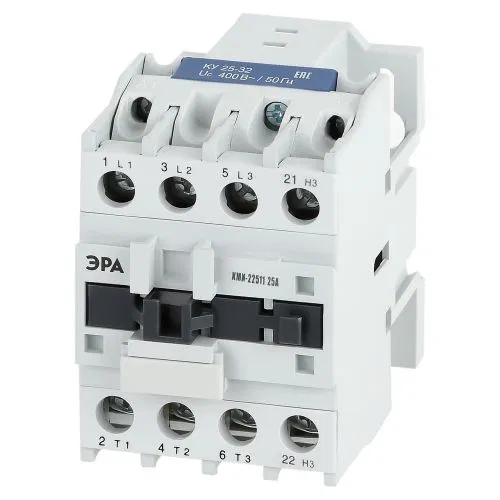 Контактор PRO KKM21-025-400-01-E КМИ-22511 25А 400В/АС3 1НЗ Эра Б0050438