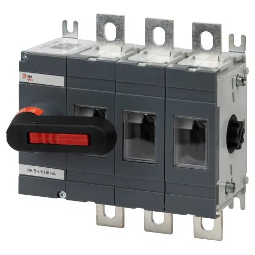 Выключатель-разъединитель ВНК-35-31130 PRO mvr20-3-250E 3П 250А с установленной фронтальной рукояткой управления Эра Б0054010