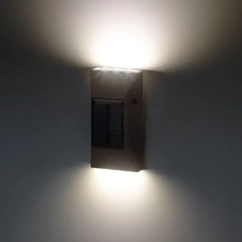Светильник светодиодный ERAFS012-07 "ЭРА" 6LED 13х7х3см уличный настенный на солнечн. батарее Эра Б0057593