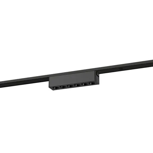 Светильник светодиодный трековый TRM-S5-2-6W4K-BK 6Вт 4000К с направленным светом для тонкого магнитного шинопровода черн. Эра Б0059049