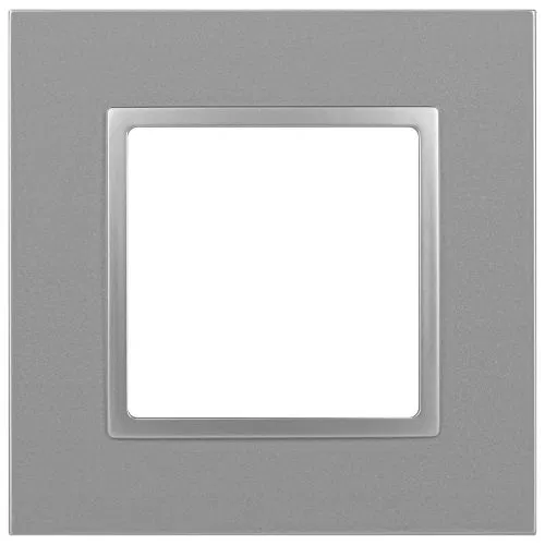 Рамка 1-м Elegance 14-5011-03 Classic алюм. Эра Б0060573