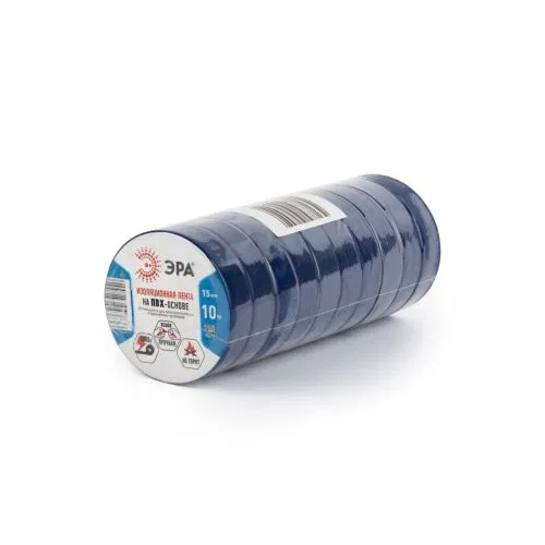 SET-1510Blue PVC electrical tape 15mmx10m blue (pack of 10pcs) Era B0062903