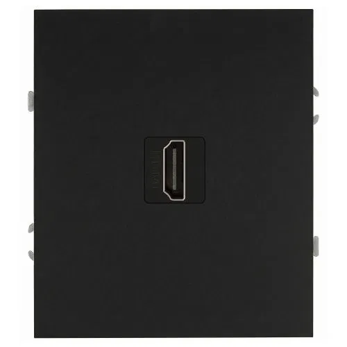 Розетка HDMI СП Arktik 16А IP20 250В антрацит Эра Б0070508