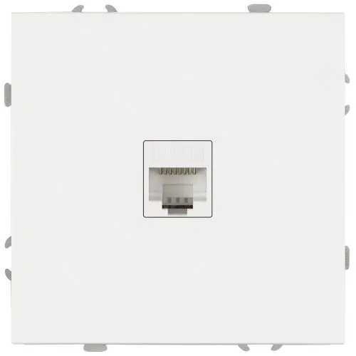 Розетка информационная 1-м СП Galaxy RJ45 16А IP20 250В бел. Эра Б0070735