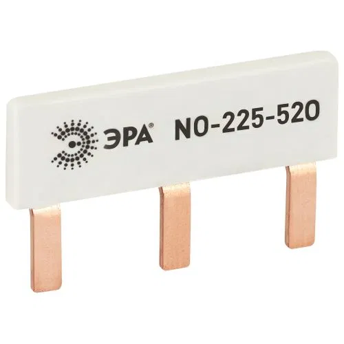 Connecting busbar ERA NO-225-520 compact L phase PIN pin 1P 63A 3 modules ERA (pack 6pcs) Era Б0071209