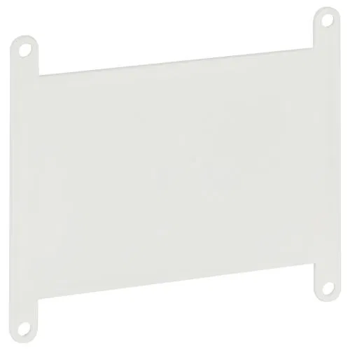 Finish cover K-KRM-118-76 white 118x76mm for KRM-118-76-60 monolithic construction box Era Б0071866