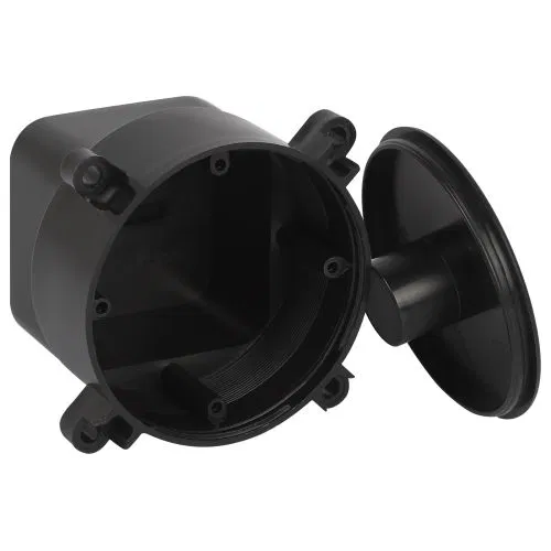 KUM-70-60 黑色安装盒 70x60mm 用于整体式建筑 IP44 Эра Б0071908