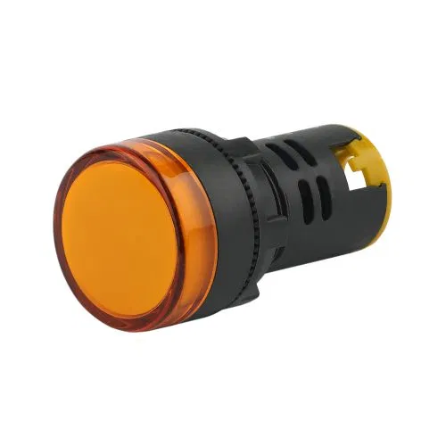 Signal lamp ERA XB7EV75P monoblock XB7 D22mm yellow LED 110/230V AC/DC Era Б0072240