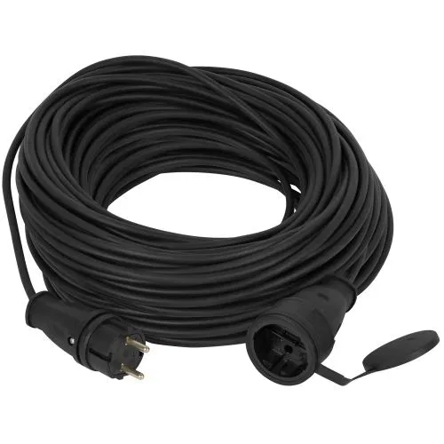 GREEN LINE BUH-KG-50m-2х2.5-IP44 power extension cord in coil 1 socket with cover 50m KG 2x2.5mm2 IP44 Era B0072555