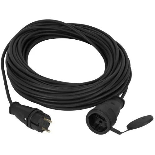 Power extension cord GREEN LINE BUH-KG-10m-3х2.5-IP44 in coil 1 socket with cover and grounding 10m KG 3x2.5mm2 IP44 Era Б0072556
