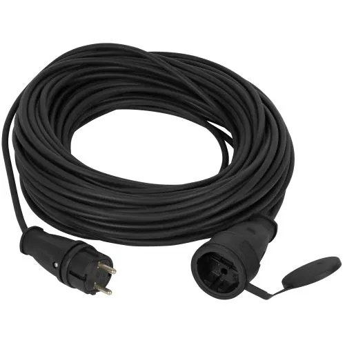 Power extension cord GREEN LINE BUH-KG-30m-3х2.5-IP44 in coil 1 socket with cover with grounding 30m KG 3x2.5mm2 IP44 Era Б0072558