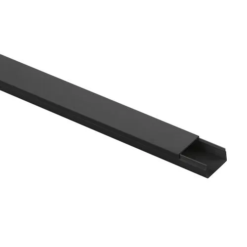 Cable trunking set KK-B-20-10-r 20x10 2m (pk.6pcs) black Era B0072965